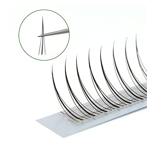 Moda A/M em forma de picos cílios 3 linhas 0,07 mm Curil
