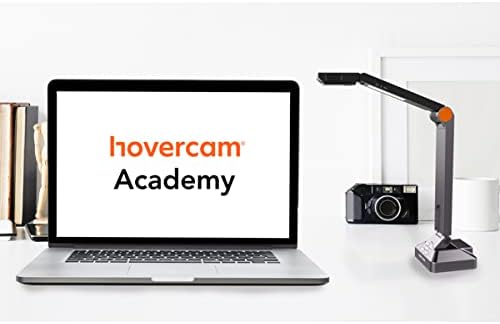Solo Spark II USB 8MP Câmera de documentos 4K Vídeo de Hovercam para ensino, prevenção e videoconferência suporta Zoom, Microsoft
