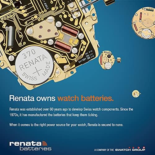 Renata Watch Battery Swiss Made Renata 380 ou SR936SW 1.5V