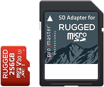 Promaster Micro SDXC 256GB Rugged, cartão de memória