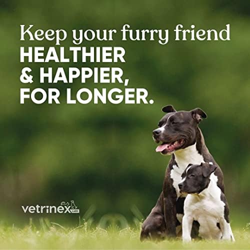 Vetrinex Labs Doggie Doggie Vitaminas e Probióticos Eficazes de Booster de Saúde com enzimas digestivas e multivitaminas para cães