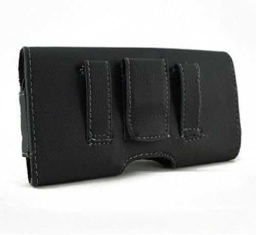 Caixa Corrente A capa do coldre de couro com estopa Cartão de protetora com bolsa de proteção compatível com LG Env