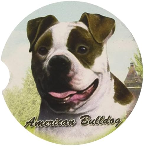 EM & S Pets American Bulldog Coaster, 3 x 3
