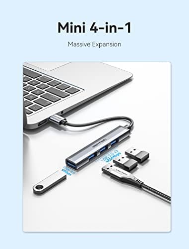 VENÇÃO MINI USB HUB EXPORNEDOR - 4 PORT USB 3.0 Hub, 2.0 Extensões de hub