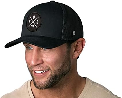 Haka State City Trucker Hat para homens e mulheres, chapéu de beisebol ajustável, snapback de malha, chapéu de golfe preto