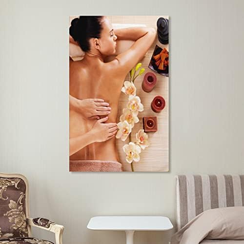 Poster de salão de beleza corporal tailandês massagem essencial de óleo de pele Cuidado com a beleza Poster Gerenciamento de pele POS