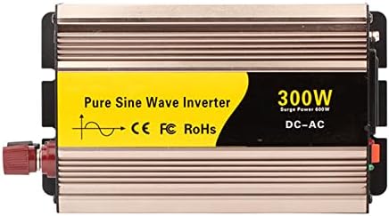 Inversor de onda senoidal pura 300W, inversor de energia DC 12V 24V 48V a 110V 220V CA com lojas CA e carregador USB para