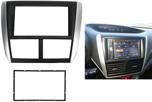 FASCIA DE ÁUDIO DAS DASH CAR, FYDUN 2DIN DVD Painel Painel Navigação TRIM PAINDBAROD Audio Frame Substituição para Subaru Forester Impreza