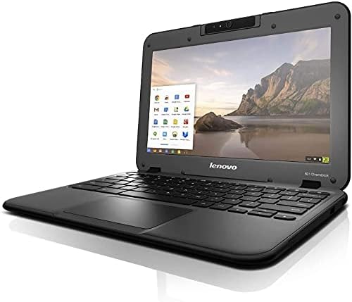 Lenovo N21 11,6 Laptop Chromebook, Intel N2840 2,16 GHz Dual Core, 16 GB de estado sólido, 802.11ac, Chromeos
