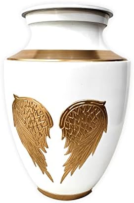 Angel Wing Urns for Human Ashes - Cremation Urns for Ashes - Urnas de enterro em memorial funerário - Urnas de lembrança para cinzas