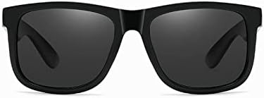 Óculos de sol de leitura polarizada de lentes completas para homens que dirigem o leitor de esportes de esportes, estilo de proteção