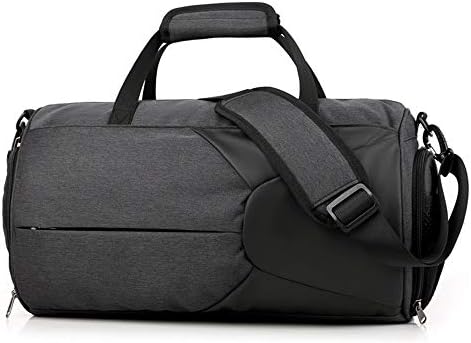 Bag de ginástica esportiva bolsa de ginástica de viagem de viagem com compartimento de sapatos leve para homens Mulheres
