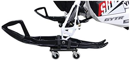 Extreme Max 5800.0232 V -Slides Snowmobile Dolly System - Aço, preto