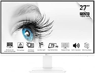 Celicious Vivid Invisible HD Glossy Screen Protetor Compatível com MSI Pro 27 MP273W [pacote de 2]