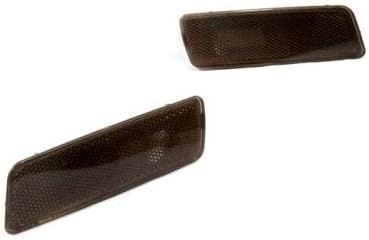 Lente de fumaça/lente âmbar marcador lateral de pára -choques Substituição Fender para VW Golf Jetta Mk5