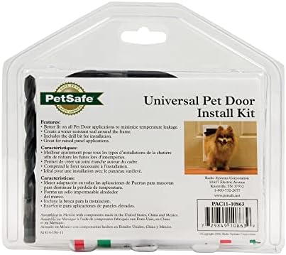 PetSafe Extreme Weather Pet Door para gatos e cães? €? 3 almas para adicionar isolamento? €? Pets médios e instalação universal de