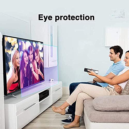 Kelunis 32-75 polegadas Anti-Glare Film para TV, protetor de tela de TV anti-Blue Light, Proteção de Radiação/Anti-Myopia TV