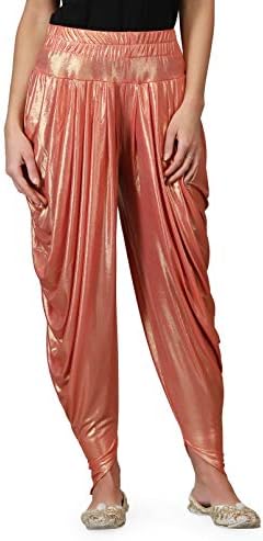 Legis Shimmer Relaxed Yoga Fitness Active and Dance Use calças dhoti para mulheres