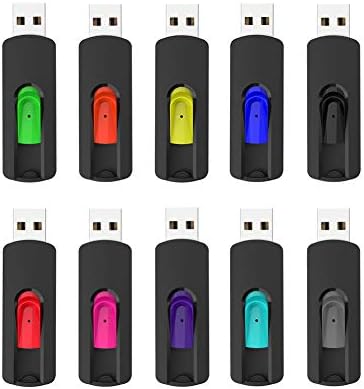 20 pacote USB Flash Drive Mix-Color