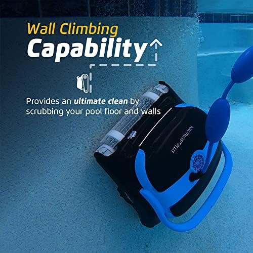 Dolphin Nautilus cc mais piscina robótica A aspirador de pó-capacidade de escalada de parede-filtros de carga superior para facilitar