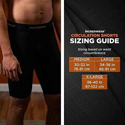 Shorts de circulação de roupas incríveis - shorts atléticos para homens e mulheres