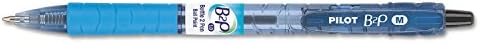 PILOT B2P - Bottle to Pen recarregável e retrátil caneta de bola feita de garrafas recicladas, ponto fino, tinta preta, 12 pacote
