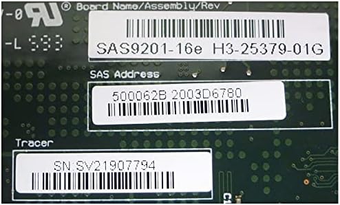 LSI 9201-16E RAID Controller Card de 6 Gbps de 16 pistas SAS HBA FW: P20 Modo IT PCIE Sata Expander Card para ZFS FreeNas Unraid