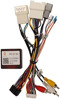 Conector do chicote de arame do VIABECS com Canbus para Mitsubishi Lancer ASX 2014 a 2017 com a Factory Rockford Fosgate e Backup