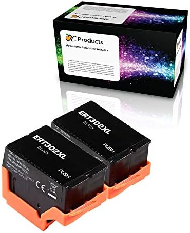 OCPRODUCTS Remanufatured Tink Cartuction Substituição 2 pacote para EPSON 302 302XL para expressão Premium XP-6000 XP-6100