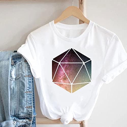 Mulheres Sexy Tees Geometria Bloups Prints camisas