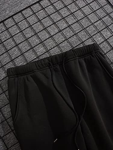 Sheenhe Men's Elastic Waistad String Sweetpants Térmicas calças de corredor com bolsos