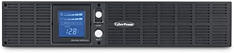 CyberPower OR2200LCDRTXL2U Sistema Smart App LCD UPS System, 2100VA/1650W, 8 pontos de venda, AVR, 2U rack/torre
