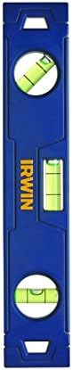 Irwin Tools 50 Nível de torpedo magnético, 9 polegadas, azul