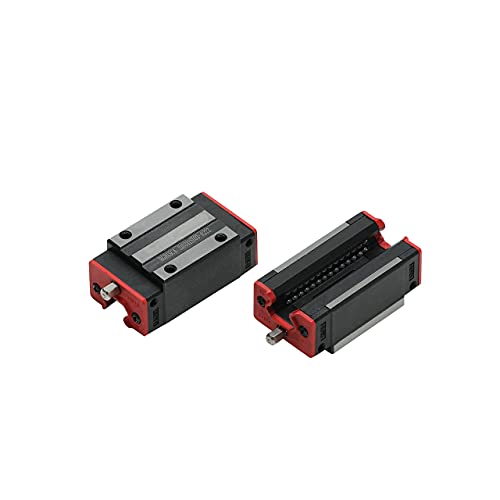 Mssoomm Square Linear Motion Guideway Rail HSR35-94,49 polegada / 2400mm +2pcs Cr Bloco deslizante de carruagem de rolamento