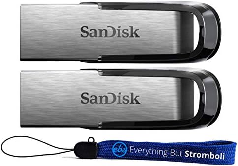 Sandisk Ultra Flair USB 3.0 128 GB Flash Drive de alto desempenho de até 150 MB/s - com tudo, menos Stromboli cordão