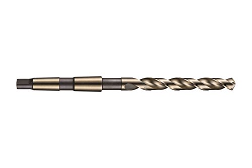 Dormer A73020.25 Ferrilha de haste de redução, revestimento de bronze, aço de alta velocidade de cobalto, 20,25 mm de diâmetro da cabeça, comprimento de flauta 145 mm