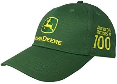 John Deere Mens 100 anos Cap-Green