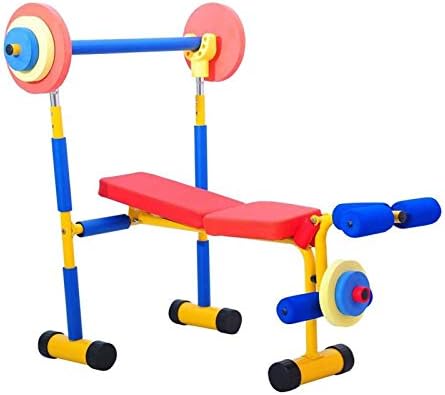 Equipamento de exercício ajustável Phasfbj Toddler, para crianças divertidas e de exercícios multifuncionais, aniversário perfeito