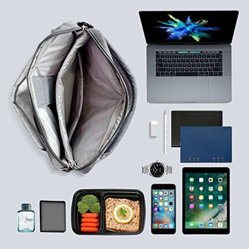 Bolsa de laptop, Zikee 13,3-14 polegadas 360 ° Viagem protetora Brandido de negócios, bolsa de ombro de laptop resistente à água, bolsa de mensagens multifuncionais para | MacBook Air | Laptop de superfície | Dell | Hp | Acer