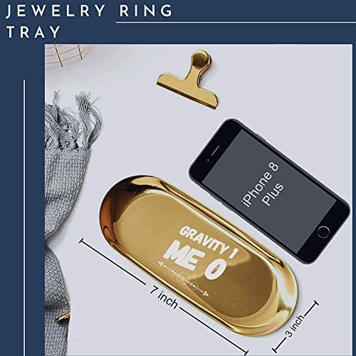 Gag 7 Ring Suports Dish Jewelry Bandeja - sarcasmo Gravidade engraçada 1 ME 0 Pós -cirurgia Gag Presentes Get Soon Gifts Kitchen Home