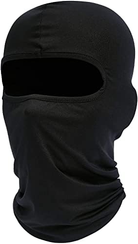 Máscara facial de Balaclava, Garda de pescoço para resfriamento de verão, lenço de esqui de motocicleta de protetor UV para homens/mulheres, máscara de esqui balaclava