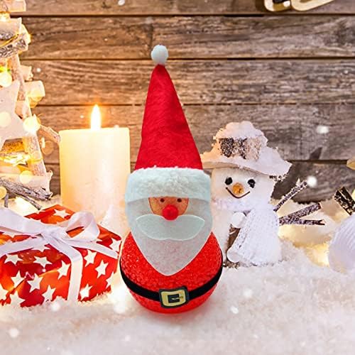 Partículas de Natal Luzes de decoração de Natal luminosas coloridas Ornamentos luminosos de Natal Decorações de Natal elegantes