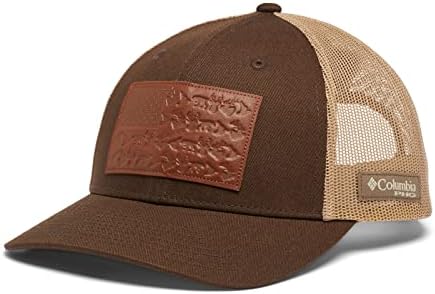 Columbia PHG Leather Game Band Snap-Back-Mid Crown