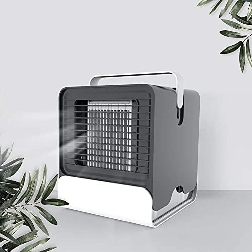 Liliang-- Coolers de evaporativo Cooler de ar pessoal, mini ar condicionado portátil USB com um umidificador e luz noturna de LED para