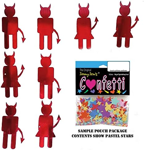 Confetti Devil Play Red - Pacote de varejo 9870 QS0