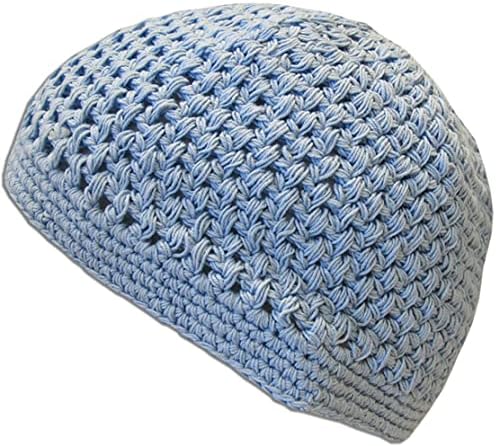 Jlgusa knit kufi chapéu de algodão gorda de crochê Koopy Cap
