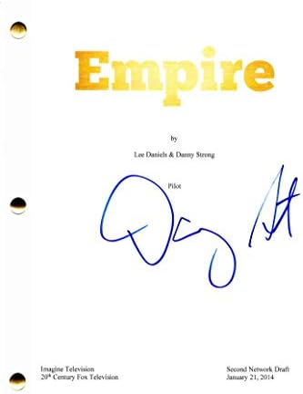 Danny Strong Autograph - Empire Full Pilot Script - Taraji P Henson, Danny Strong, Jussie Smollett, Bryshere Y Gray, Terrence
