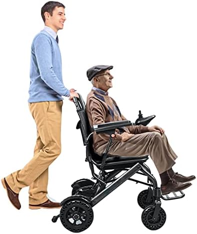 As cadeiras de rodas elétricas para adultos equipadas com baterias de lítio de alta capacidade de 24 volts podem durar 23 a 25 milhas,