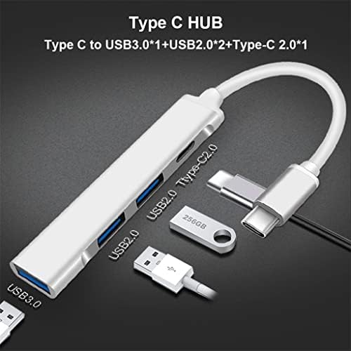 Kxdfdc tipo C USB C Hub 3.0 4 Porta Multi Splitter Adaptador OTG para acessórios Air Air USB 3.0 Tipo C Hub