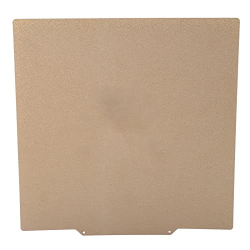 Aço de mola PEI, 12,2 x 12,2 polegada de aparência fosca de alta temperatura Fácil de remover 50 a 70 ° C Placa de aço flexível